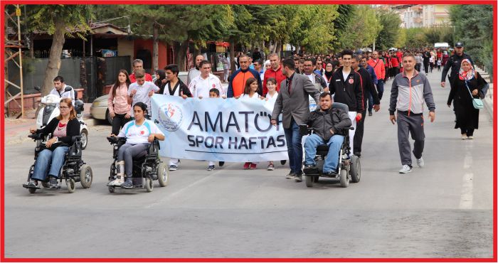 KARAMAN’DA AMATÖR SPOR HAFTASI ETKİNLİKLERİ BAŞLADI