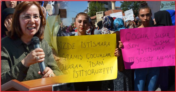 KARAMAN'DA ÇOCUK İSTİSMARINA TEPKİ