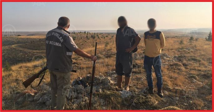 KARAMAN'DA KAÇAK AVCILARA CEZA