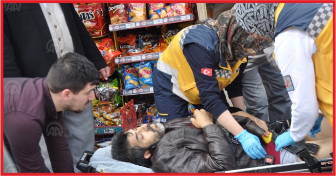 KARAMAN'DA SİLAHLI KAVGA: 1 YARALI