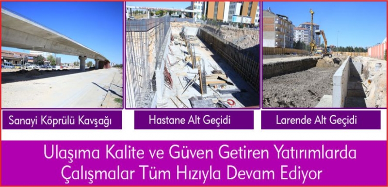 KARAMAN’DA ULAŞIMA KALİTE GELİYOR