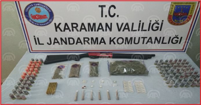 KARAMAN'DA UYUŞTURUCU OPERASYONU