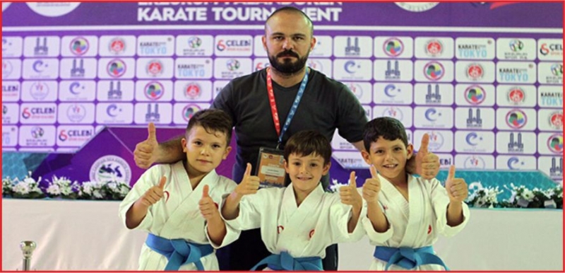 KARAMANLI KARATECİLER ERZURUM’DA PARLADI