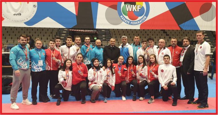 KARATE MİLLİ TAKIMIMIZ AVRUPA ŞAMPİYONU