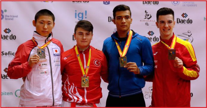 KARATE’DE ENES ÖZDEMİR DÜNYA ŞAMPİYONU OLDU