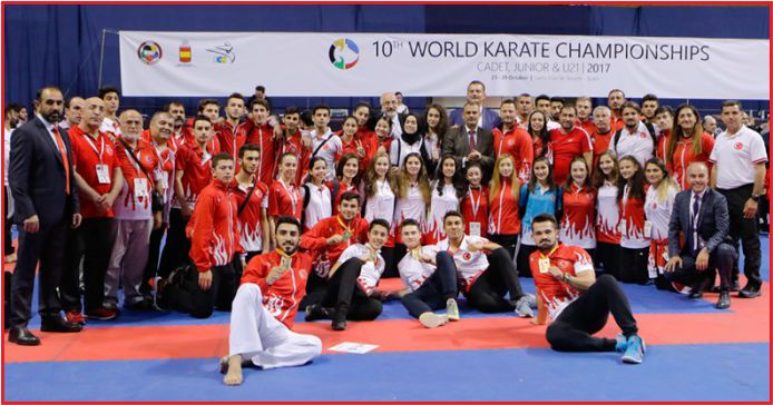 KARATE’DE YAMANOĞLU DÜNYA ŞAMPİYONU OLDU
