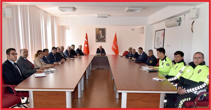 KARAYOLU TRAFİK GÜVENLİĞİ İL KOORDİNASYON KURULU TOPLANTISI