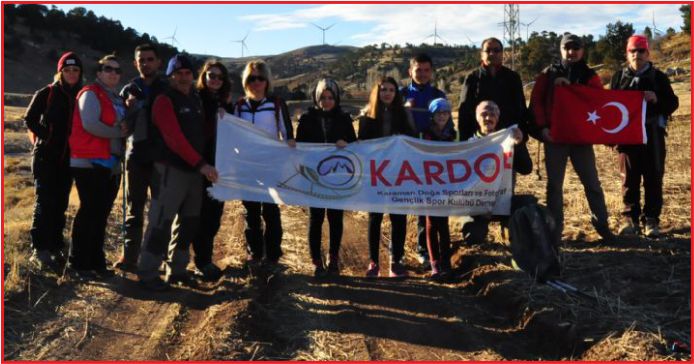 KARDOF DERE BOYU YÜRÜDÜ