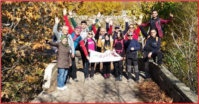 KARDOF NAR CENNETİNDEN GEÇTİ