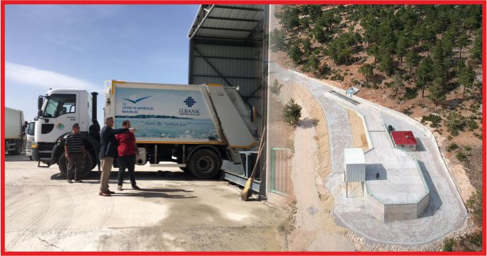 KATI ATIK TRANSFER İSTASYONU HİZMETE AÇILDI