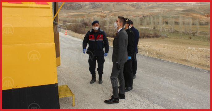 KAYMAKAM ÇAKIR, BERENDİ KÖY GİRİŞİNİ YERİNDE İNCELEDİ