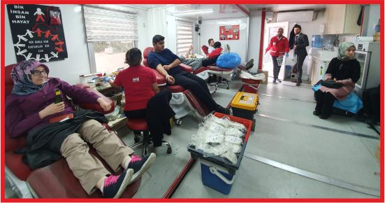 KAZIM KARABEKİR MYO’DAN 88 ÜNİTE KAN BAĞIŞI