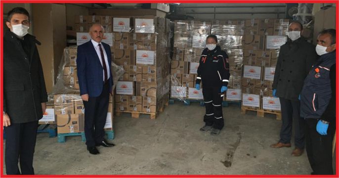 KELEŞOĞLU VAKFI VE SELÇUK ECZA’DAN  YARDIM