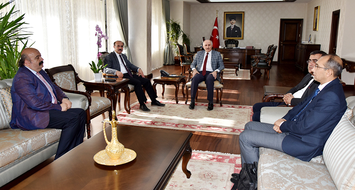 KEMAL YURTNAÇ’TAN VALİ FAHRİ MERAL’E ZİYARET