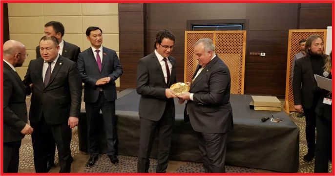 KIRGIZ HEYETİ'NDEN OSB'DEKİ FİRMALARA ZİYARET