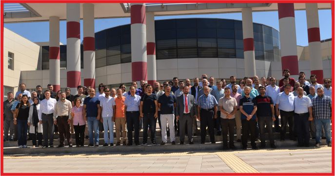 KMÜ AİLESİ BAYRAMLAŞMA TÖRENİNDE BİR ARAYA GELDİ