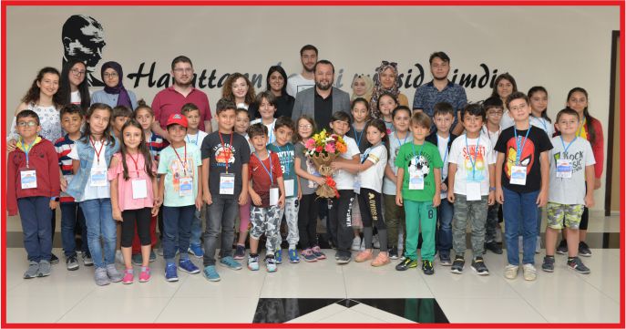 KMÜ ÇOCUK ÜNİVERSİTESİ 2019 YAZ OKULU BAŞLADI