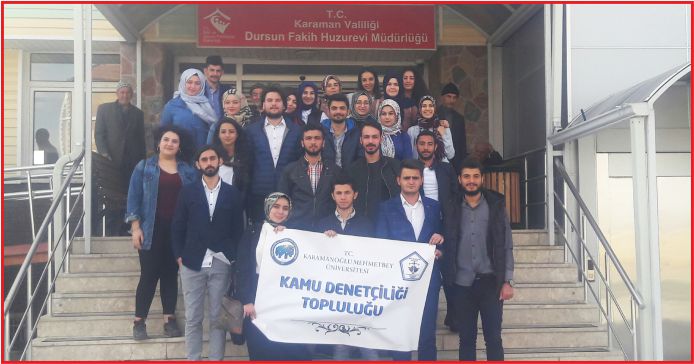 KMÜ KAMU DENETÇİLİĞİ TOPLULUĞU'NDAN HUZUREVİ ZİYARETİ