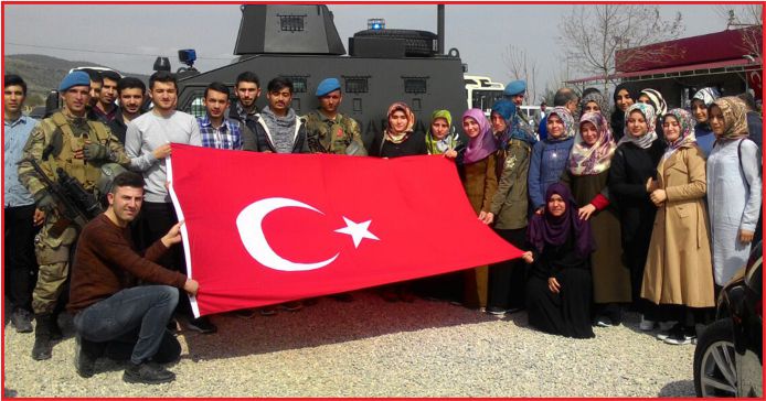 KMÜ ÖĞRENCİLERİ HATAY’DA MEHMETÇİKLE BULUŞTU