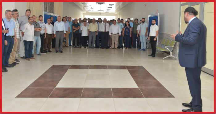 KMÜ’DE BAYRAMLAŞMA TÖRENİ