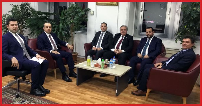 KMÜ'NÜN YATIRIM PROJELERİ GÖRÜŞÜLDÜ