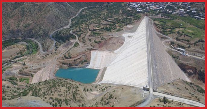 KOP BARAJLARINDA SU TUTMA HEYECANI