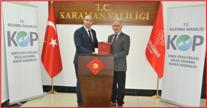 KOP İDARESİ’NDEN KARAMAN’A ÖNEMLİ DESTEK