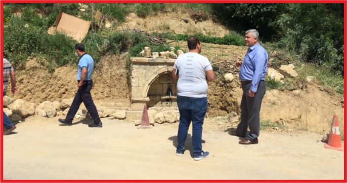 KÖPRÜ YAKASINDA Kİ TARİHİ ÇEŞME RESTORE EDİLDİ