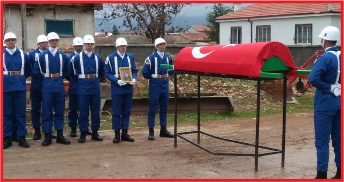 KORE GAZİSİ MEHMET TURHAL TOPRAĞA VERİLDİ