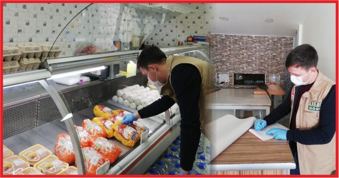 KORONAVİRÜS NEDENİYLE GIDA DENETİMLERİ ARTTIRILDI