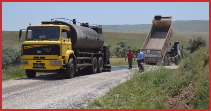 KÖY YOLLARI 148 BİN KİLOMETREYE ÇIKARILACAK