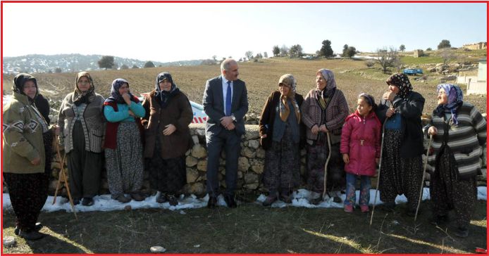 “KÖYLERDE YAŞAM KALİTESİNİ YÜKSETİYORUZ”
