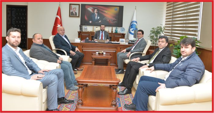 KTSO’DAN  REKTÖR AKGÜL’E ZİYARET