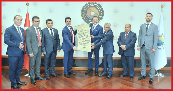 KTSO’DAN TOBB’A ZİYARET