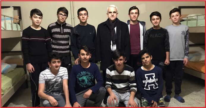 KUNTOĞLU’NDAN PANSİYONDA KALAN ÖĞRENCİLERE SÜRPRİZ ZİYARET