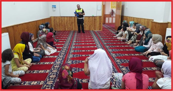 KUR’AN KURSU ÖĞRENCİLERİNE TRAFİK EĞİTİMİ