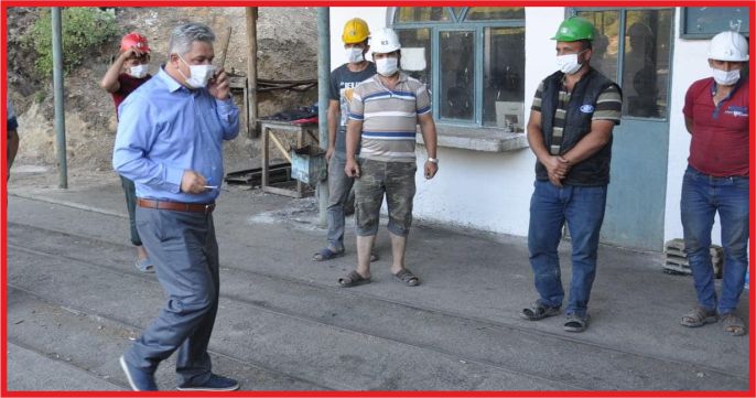 “MADEN İŞÇİLERİMİZİN YANINDAYIZ”