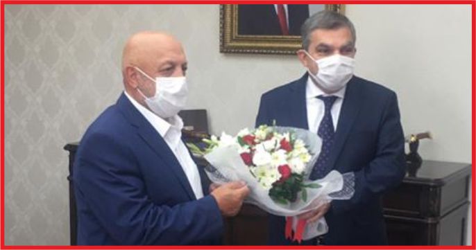 MAHMUT ARSLAN’DAN VALİ IŞIK’A ZİYARET