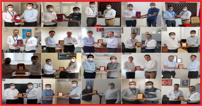 MEDAŞ ÇALIŞANLARINI ÖDÜLLENDİRDİ