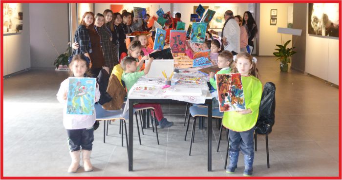 MEDAŞ KÜÇÜK SANATSEVERLERİ AĞIRLADI