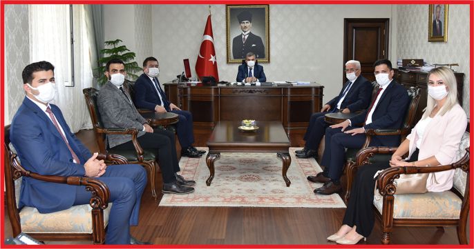 MEDAŞ’DAN VALİ IŞIK’A ZİYARET