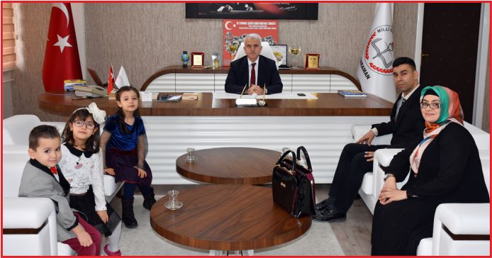 MELEK HATUN ANAOKULUNDAN YER GÖK ŞANLI BAYRAĞIMIZ PROJESİ