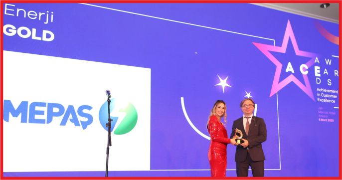 MEPAŞ’A “MÜKEMMEL MÜŞTERİ MEMNUNİYETİ BAŞARI” ÖDÜLÜ