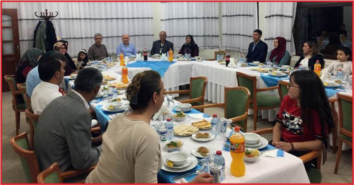 MERAL AİLESİ ŞEHİT YAKINLARINI AĞIRLADI