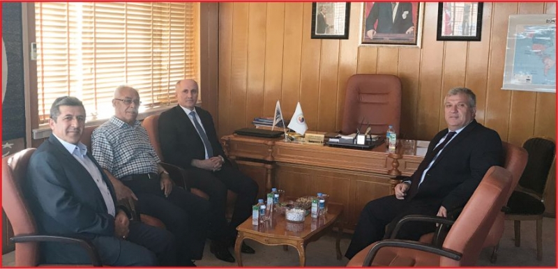 MERAL ve BAYRAKTARDAN TİCARET BORSASINA ZİYARET