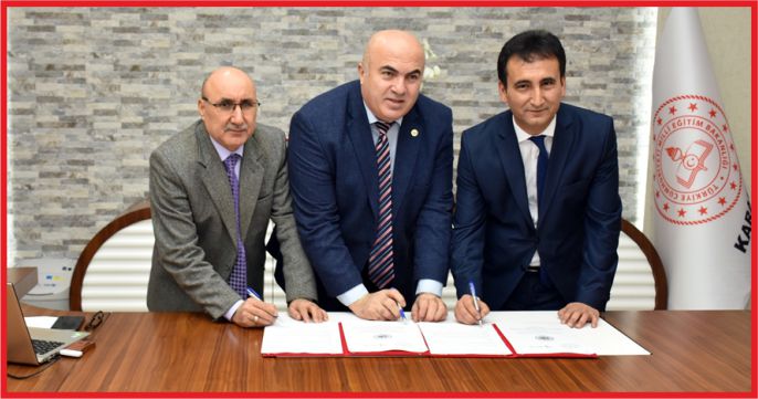 MESLEK EDİNDİRME KURSLARI İÇİN İMZALAR ATILDI