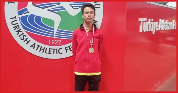 MESUD ABDULLAHİ’DEN ALTIN MADALYA