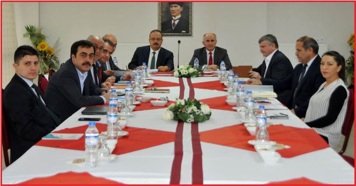 MEVKA’DA DÖNEM BAŞKANI VALİ MERAL