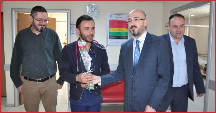 MHP SAĞLIK ÇALIŞANLARINI UNUTMADI