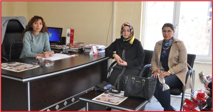 MHP’Lİ KADINLAR ZİYARET !